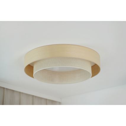 Brilagi - LED Laevalgusti ARIZONA BOHO LED/26W/230V d. 60 cm beež