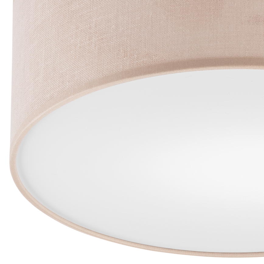 Brilagi - LED Laevalgusti BELLADONNA 1xE27/15W/230V d. 30 cm beež/tamm