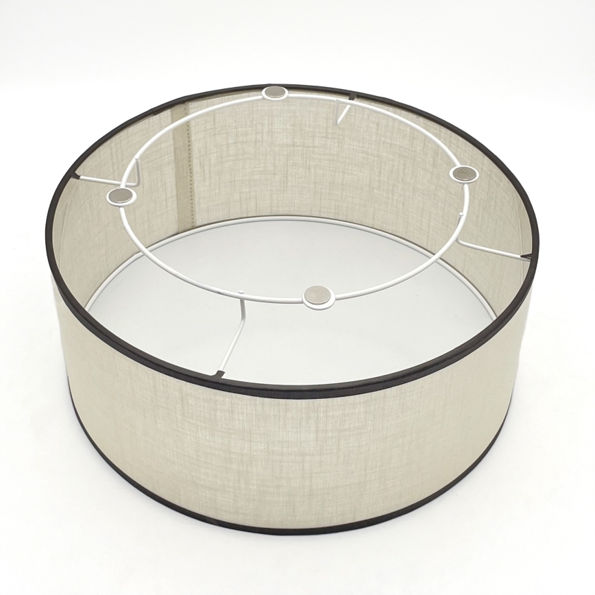 Brilagi - LED Laevalgusti BELLADONNA 1xE27/15W/230V d. 30 cm kreemikas/tamm