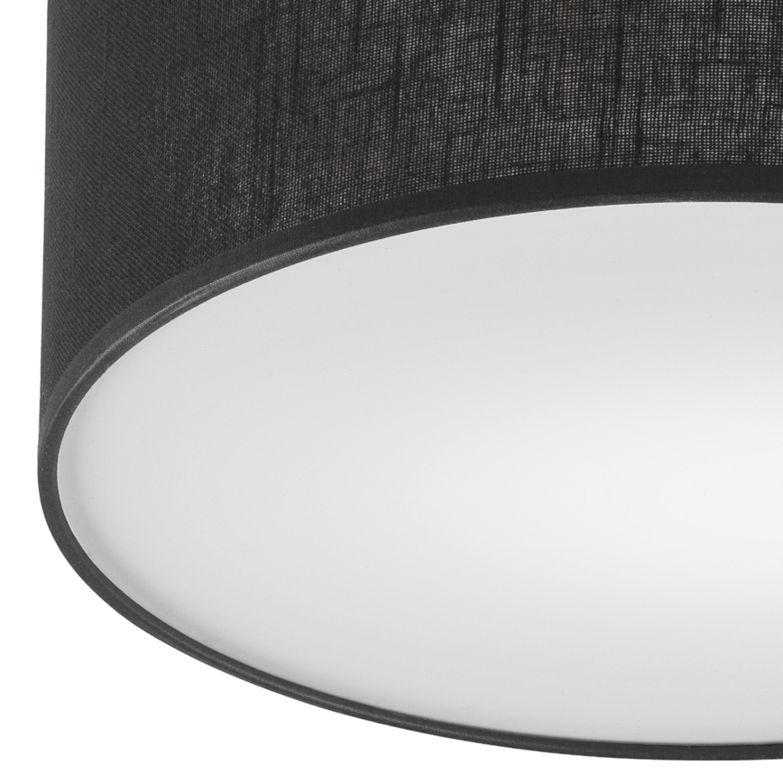 Brilagi - LED Laevalgusti BELLADONNA 1xE27/15W/230V d. 30 cm must/mänd