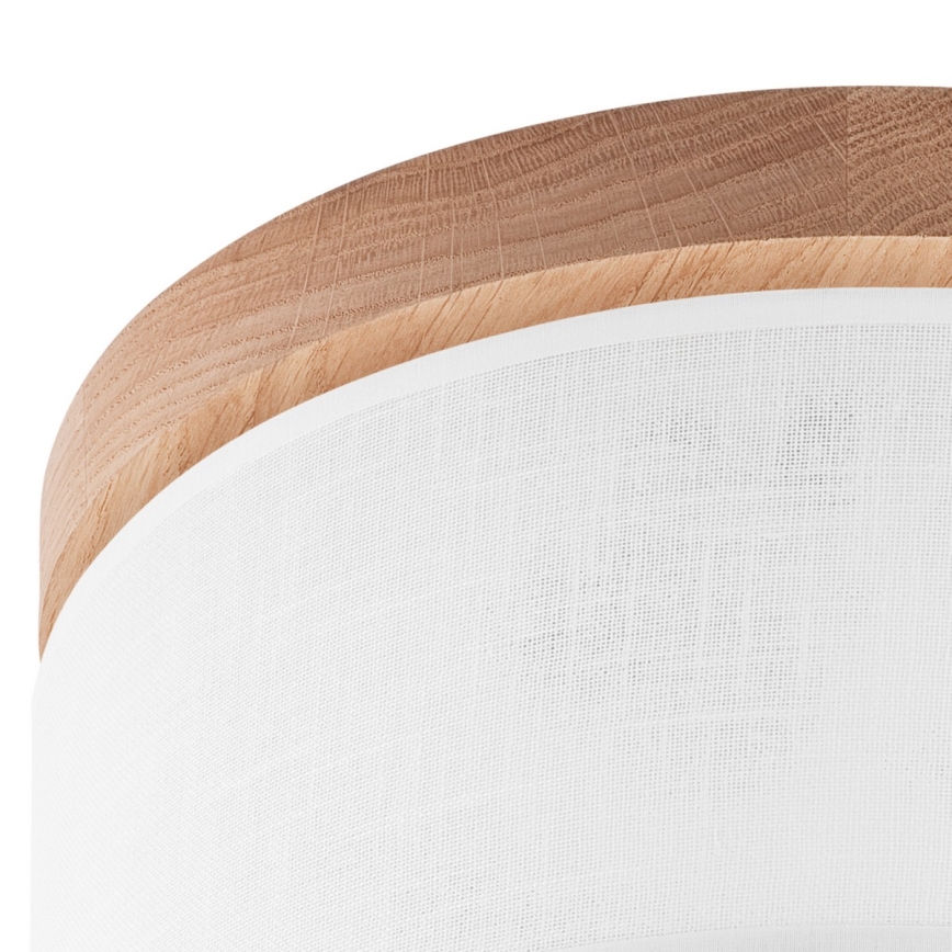 Brilagi - LED Laevalgusti BELLADONNA 1xE27/15W/230V d. 30 cm valge/tamm