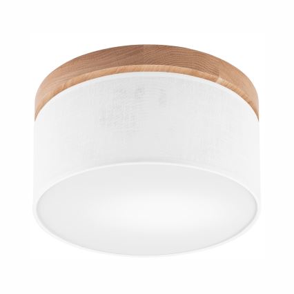 Brilagi - LED Laevalgusti BELLADONNA 1xE27/15W/230V d. 30 cm valge/tamm