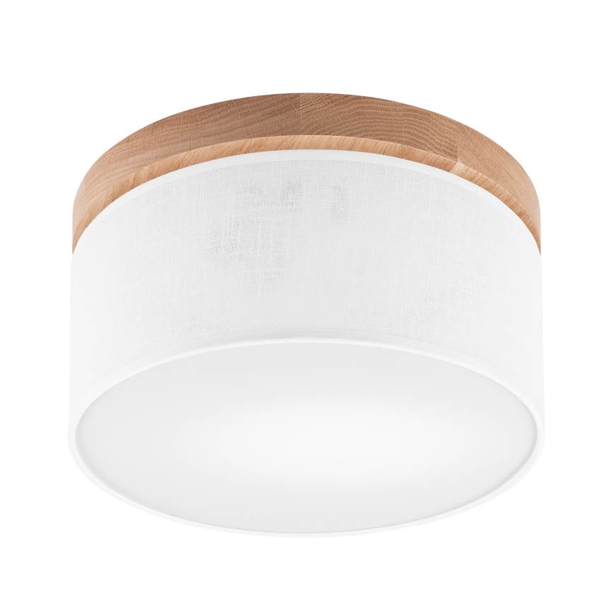 Brilagi - LED Laevalgusti BELLADONNA 1xE27/15W/230V d. 30 cm valge/tamm