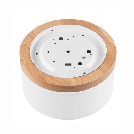 Brilagi - LED Laevalgusti BELLADONNA 1xE27/15W/230V d. 30 cm valge/tamm