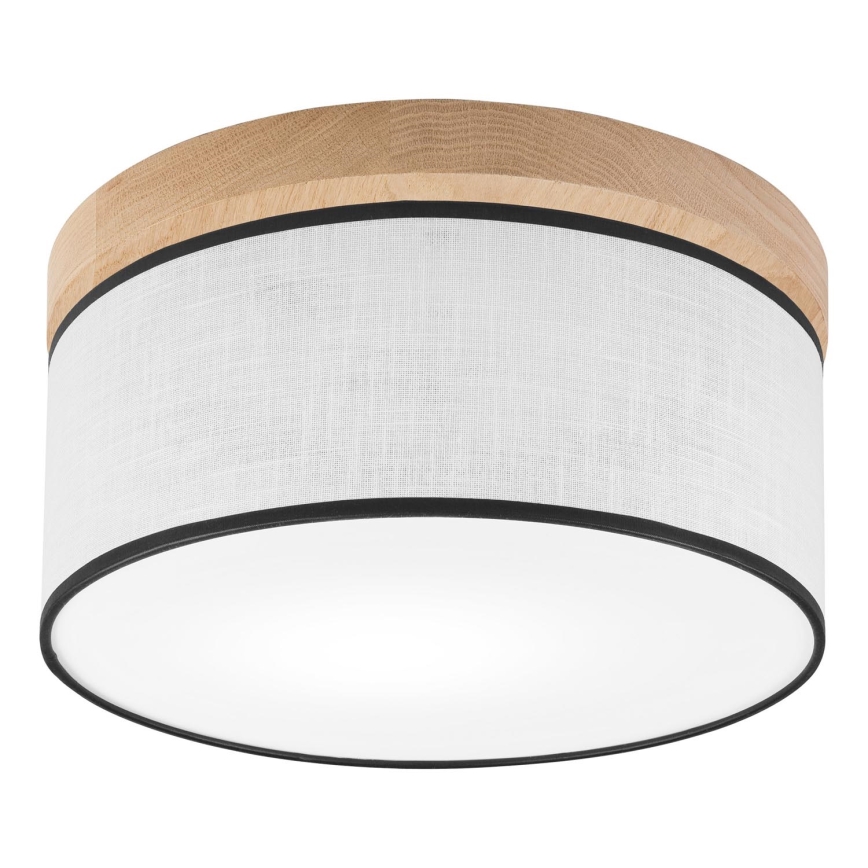 Brilagi - LED Laevalgusti BELLADONNA 1xE27/15W/230V d. 30 cm valge/tamm