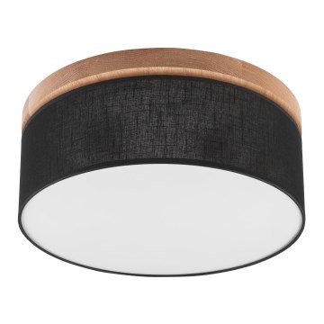 Brilagi - LED Laevalgusti BELLADONNA 2xE27/15W/230V d. 40 cm must/tamm