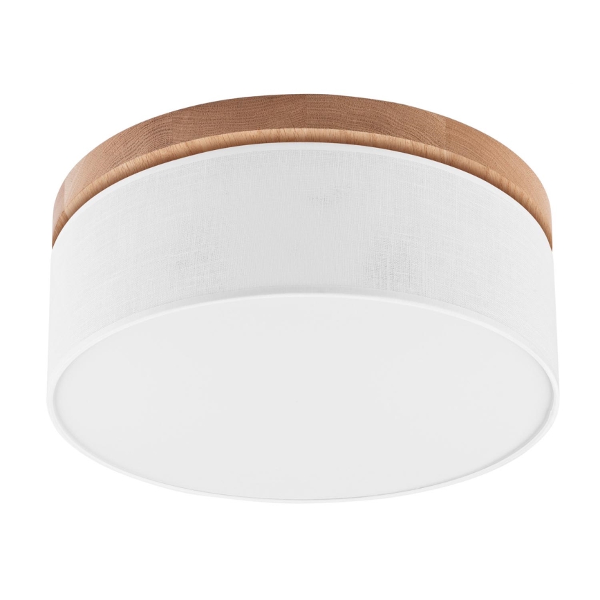 Brilagi - LED Laevalgusti BELLADONNA 2xE27/15W/230V d. 40 cm valge/tamm