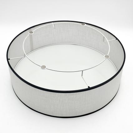 Brilagi - LED Laevalgusti BELLADONNA 2xE27/15W/230V d. 40 cm valge/tamm