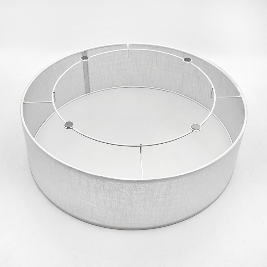 Brilagi - LED Laevalgusti BELLADONNA 2xE27/15W/230V d. 40 cm valge/tamm kirss