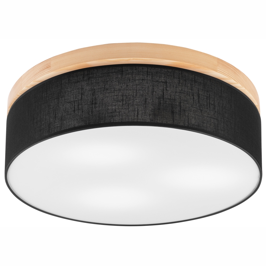 Brilagi - LED Laevalgusti BELLADONNA 3xE27/15W/230V d. 50 cm must/mänd