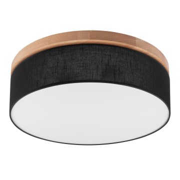 Brilagi - LED Laevalgusti BELLADONNA 3xE27/15W/230V d. 50 cm must/tamm