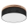 Brilagi - LED Laevalgusti BELLADONNA 3xE27/15W/230V d. 50 cm must/tamm