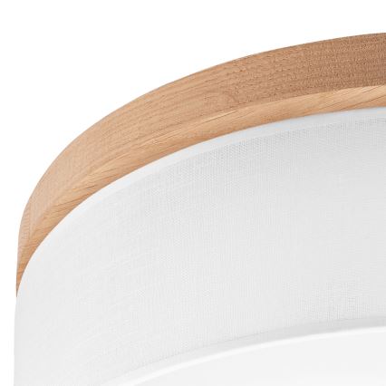 Brilagi - LED Laevalgusti BELLADONNA 3xE27/15W/230V d. 50 cm valge/tamm