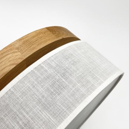 Brilagi - LED laevalgusti BELLADONNA LED/20W/230V läbimõõt 30 cm valge/tamm