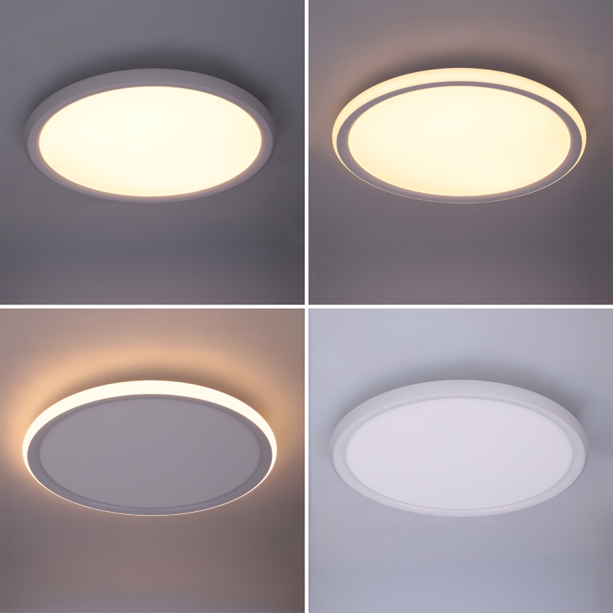 Brilagi - LED laevalgusti CARLOS LED/24W/230V, läbimõõt 40 cm, valge