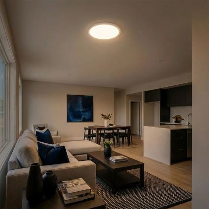 Brilagi - LED laevalgusti CARLOS LED/24W/230V, läbimõõt 40 cm, valge