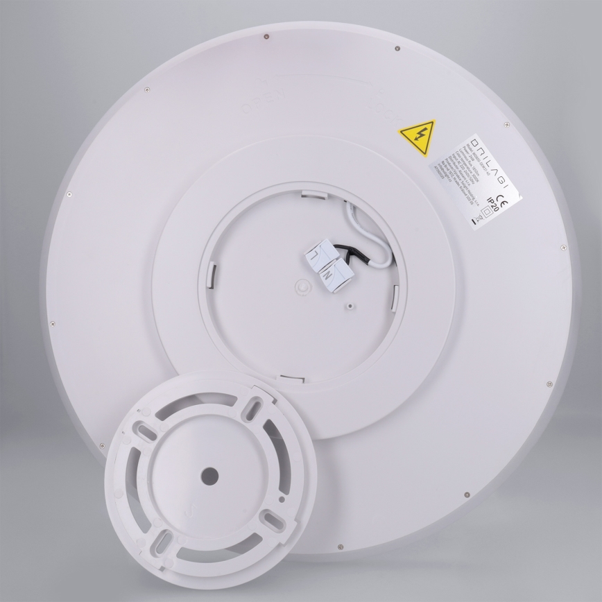 Brilagi - LED laevalgusti CARLOS LED/24W/230V, läbimõõt 40 cm, valge