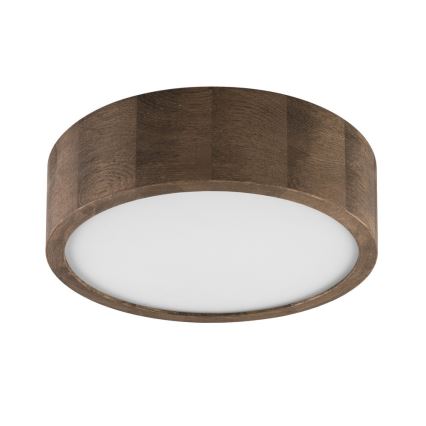 Brilagi - LED laevalgusti CARVALHO 1xE27/15W/230V tamm-pähkel läbimõõt 27 cm