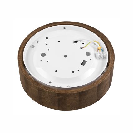 Brilagi - LED laevalgusti CARVALHO 1xE27/15W/230V tamm-pähkel läbimõõt 27 cm