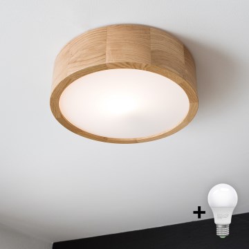 Brilagi - LED Laevalgusti CARVALHO 1xE27/60W/230V tamm d. 27,5 cm