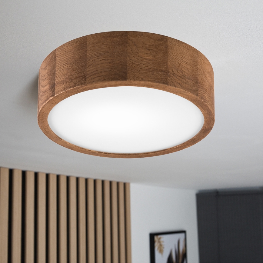 Brilagi - LED Laevalgusti CARVALHO 1xE27/60W/230V tamm kirss d. 27 cm