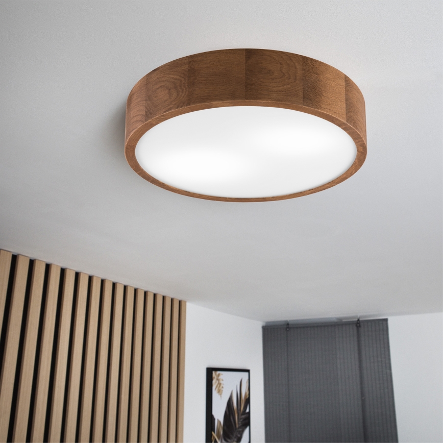 Brilagi - LED Laevalgusti CARVALHO 2xE27/60W/230V tamm kirss d. 37 cm