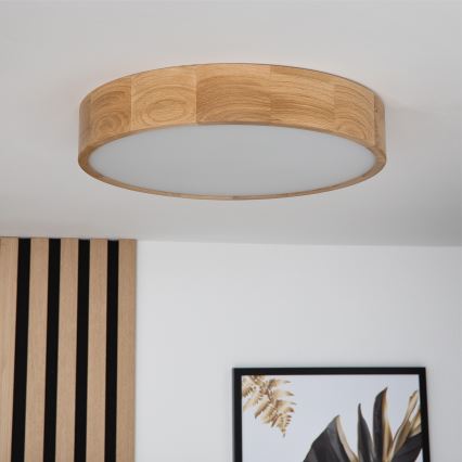 Brilagi - LED Laevalgusti CARVALHO 3xE27/60W/230V tamm d. 47,5 cm