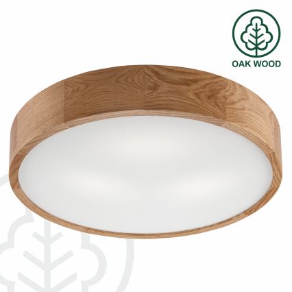 Brilagi - LED Laevalgusti CARVALHO 3xE27/60W/230V tamm d. 47,5 cm