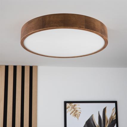 Brilagi - LED Laevalgusti CARVALHO 3xE27/60W/230V tamm kirss d. 47 cm