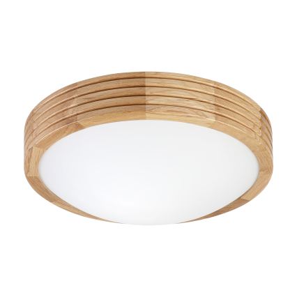 Brilagi - LED laelamp CARVALHO MODERN SLIM 1xE27/60W/230V läbimõõt 27,5 cm tamm