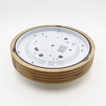 Brilagi - LED laelamp CARVALHO MODERN SLIM 1xE27/60W/230V läbimõõt 27,5 cm tamm