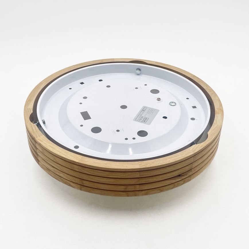 Brilagi - LED laelamp CARVALHO MODERN SLIM 1xE27/60W/230V läbimõõt 27,5 cm tamm