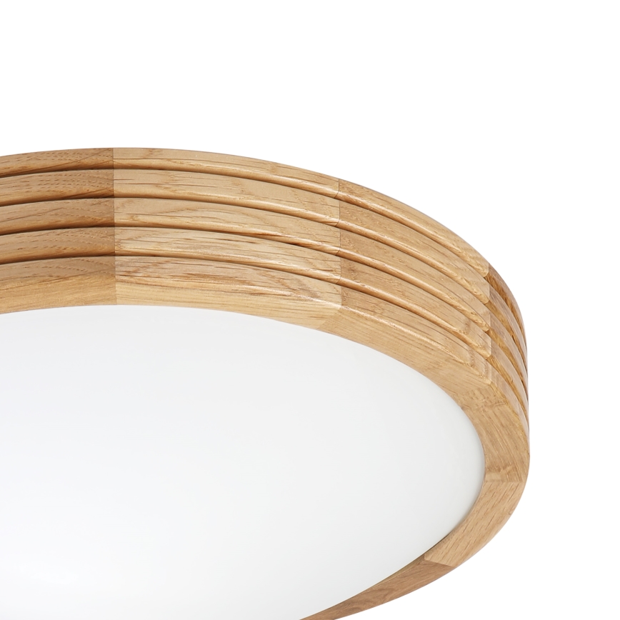 Brilagi - LED laelamp CARVALHO MODERN SLIM 1xE27/60W/230V läbimõõt 27,5 cm tamm