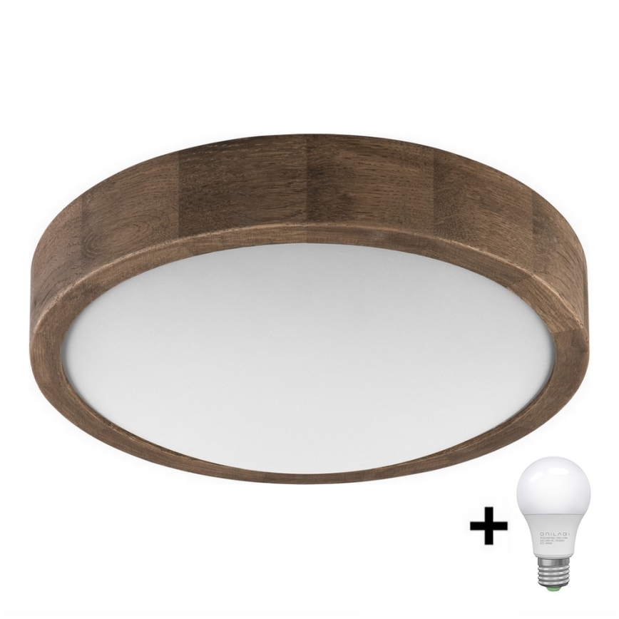 Brilagi - LED Laevalgusti CARVALHO SLIM 1xE27/60W/230V tamm d. 27 cm