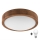 Brilagi - LED Laevalgusti CARVALHO SLIM 1xE27/60W/230V tamm kirss d. 27 cm