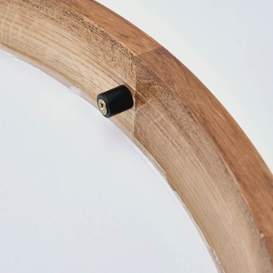 Brilagi - LED Laevalgusti CARVALHO SLIM 1xE27/60W/230V tamm kirss d. 27 cm