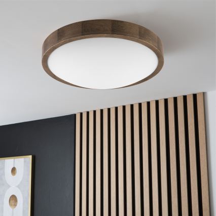 Brilagi - LED Laevalgusti CARVALHO SLIM 2xE27/60W/230V tamm d. 37 cm