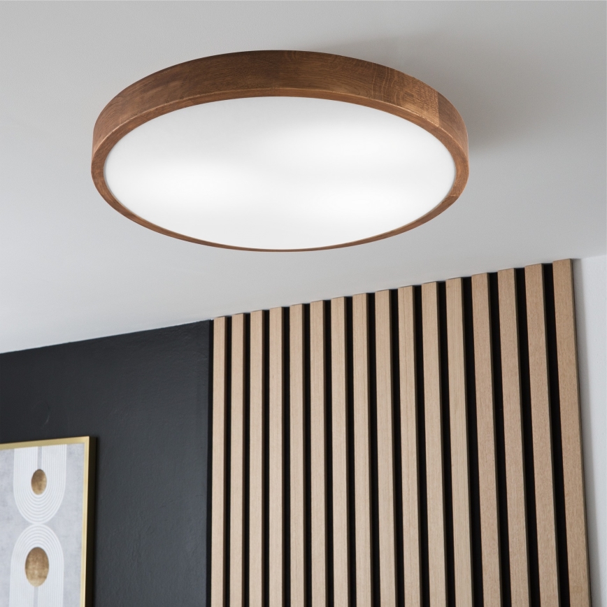 Brilagi - LED Laevalgusti CARVALHO SLIM 3xE27/60W/230V tamm kirss d. 47 cm