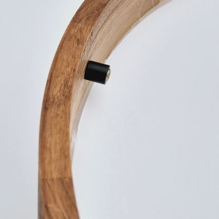 Brilagi - LED Laevalgusti CARVALHO SLIM 3xE27/60W/230V tamm kirss d. 47 cm