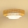 Brilagi - LED Laevalgusti CEDAR LUNETA LED/26W/230V beež/pruun/kreemikas