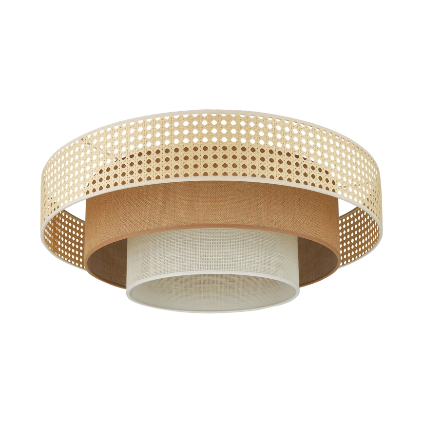 Brilagi - LED Laevalgusti CEDAR LUNETA LED/26W/230V beež/pruun/kreemikas
