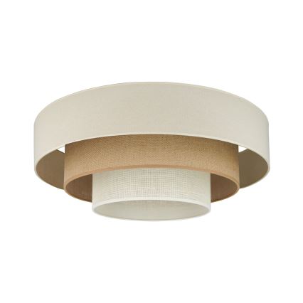 Brilagi - LED Laevalgusti DENVER LUNETA LED/12W/230V d. 60 cm 3000K/4000K/6400K beež/kreemikas