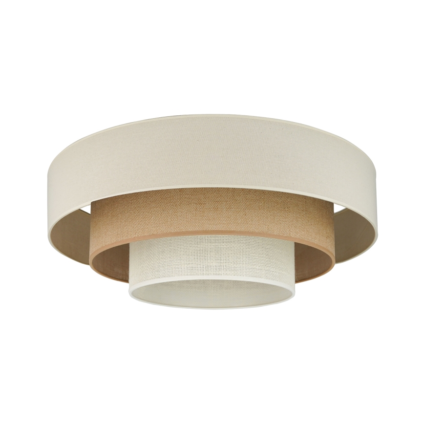 Brilagi - LED Laevalgusti DENVER LUNETA LED/12W/230V d. 60 cm 3000K/4000K/6400K beež/kreemikas