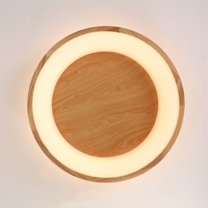Brilagi - LED laelamp FALCON WOOD LED/40W/230V 3000/4000/6000K Ø 60 cm, puidust