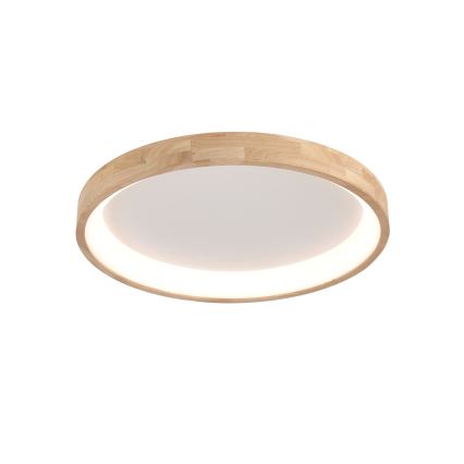 Brilagi - LED laelamp FALCON WOOD LED/60W/230V 3000/4000/6000K läbimõõt 80 cm puidust