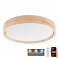 Brilagi - LED Laevalgusti MANAROLA SMART LED/24W/230V 2700-6500K d. 41 cm Wi-Fi + kaugjuhtimispult Tuya