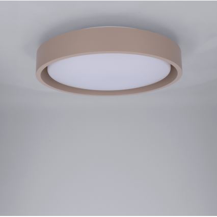 Brilagi - LED laevalgusti MATTEO LED/24W/230V läbimõõt 31 cm tuhkjaspruun