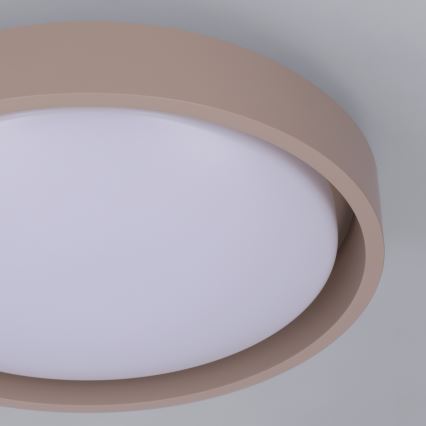 Brilagi - LED laevalgusti MATTEO LED/24W/230V läbimõõt 31 cm tuhkjaspruun