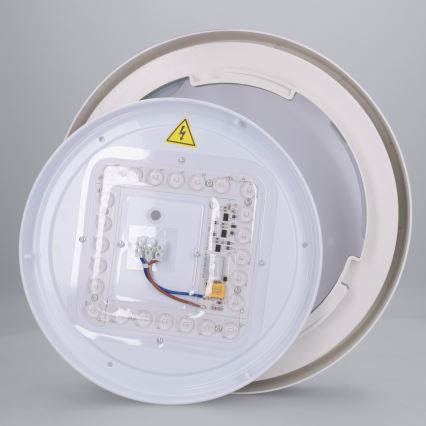 Brilagi - LED laevalgusti MATTEO LED/24W/230V läbimõõt 31 cm tuhkjaspruun
