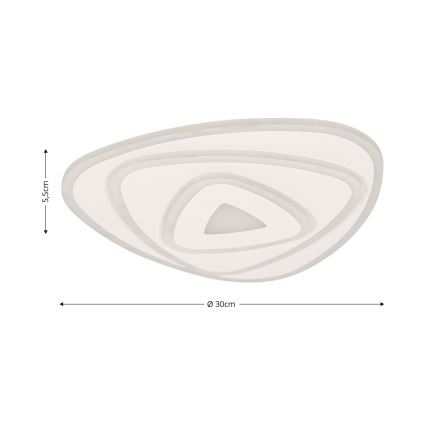 Brilagi - LED hämardatav laelamp MODERN MINI LED/45W/230V 3000-6000K 30x30 cm + kaugjuhtimispult
